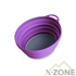 Миска складана Lifeventure Silicone Ellipse Bowl, Purple (75515) - фото
