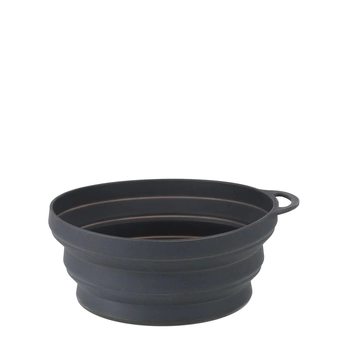 Миска складная Lifeventure Silicone Ellipse Bowl, Graphite (75525) - фото