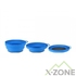 Миска складана Lifeventure Silicone Ellipse Bowl, Blue (75510) - фото