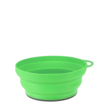 Миска складана Lifeventure Silicone Ellipse Bowl, Green (75520) - фото