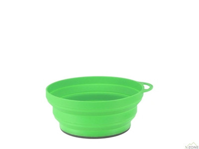 Миска складная Lifeventure Silicone Ellipse Bowl, Green (75520) - фото