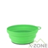 Миска складана Lifeventure Silicone Ellipse Bowl, Green (75520) - фото