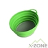 Миска складана Lifeventure Silicone Ellipse Bowl, Green (75520) - фото