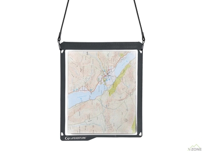 Гермочехол Lifeventure Waterproof Map Case, Grey (59581) - фото