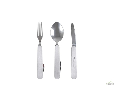 Вилка, ложка, нож Lifeventure Folding Cutlery Set (9500) - фото