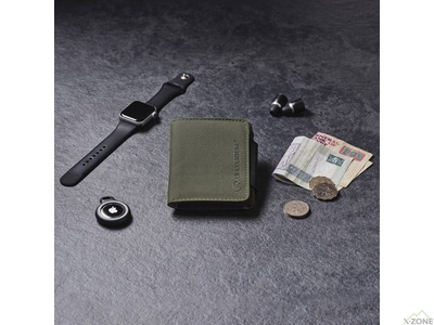 Кошелек Lifeventure Recycled RFID Wallet, Olive (68733) - фото