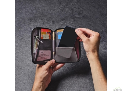 Гаманець Lifeventure Recycled RFID Mini Travel Wallet, Grey (68761) - фото