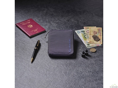 Кошелек Lifeventure Recycled RFID Mini Travel Wallet, Navy (68762) - фото