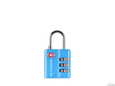 Замок для чемодана Lifeventure TSA Combi Lock, Blue (72030) - фото