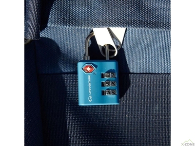 Замок для чемодана Lifeventure TSA Combi Lock, Blue (72030) - фото