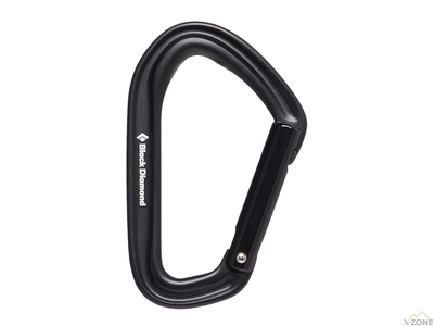 Карабін Black Diamond HotForge Straight Carabiner, Black (BD 2101580002ALL1) - фото