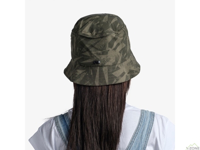 Шляпа туристическая Buff Adventure Bucket Hat, Acai Khaki - фото