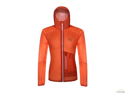 Куртка женская для бега Kailas Aero Nebula Light Trail Running Jacket Women's, Sunset Orange (KG2231220) - фото