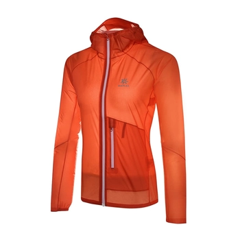 Куртка жіноча для бігу Kailas Aero Nebula Light Trail Running Jacket Women's, Sunset Orange (KG2231220) - фото