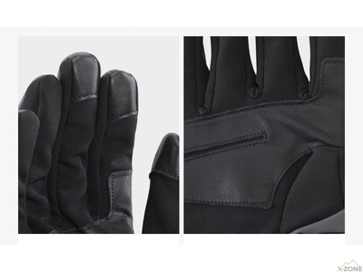 Перчатки Kailas Wind Master II Waterproof Gloves Men's, Black (KM2404101) - фото