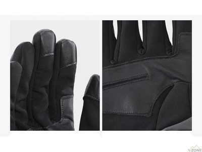 Рукавички чоловічі Kailas Wind Master II Waterproof Gloves Men's, Black (KM2404101) - фото