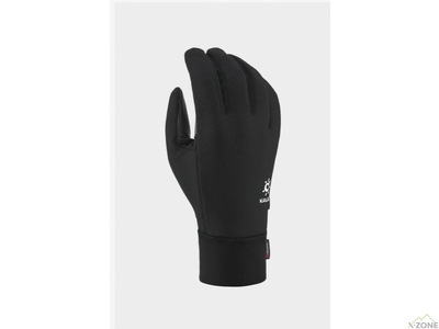 Перчатки флисовые Kailas Polartec Stretchy Fleece Gloves Men's, Black (KM2404102) - фото