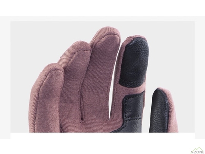 Перчатки флисовые Kailas Polartec Stretchy Fleece Gloves Women's, Purée Purple (KM2404202) - фото