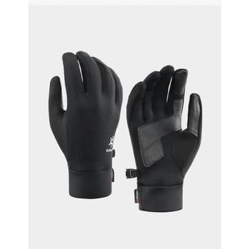 Перчатки флисовые Kailas Polartec Stretchy Fleece Gloves Women's, Black (KM2404202) - фото