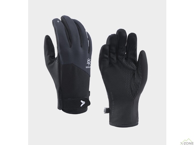 Рукавички бігові Kailas Windproof Trail Running Gloves Men's, Morandi Gray (KM2408101) - фото