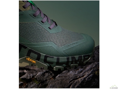 Кросівки жіночі трекінгові Kailas Kuocang GTX Low Waterproof Lightweight Trekking Shoes Women's, Liveable Green/Pelican (KS2412232) - фото