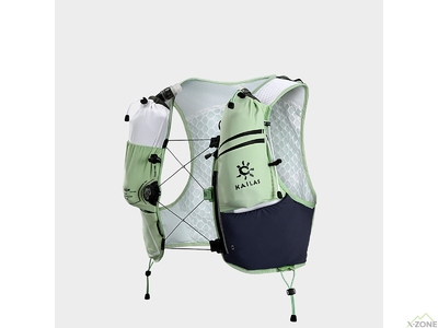 Рюкзак-жилет для трейлранінгу Kailas Fuga Air 8 Ⅳ Trail Running Vest, Fig Green (KA2364003) - фото