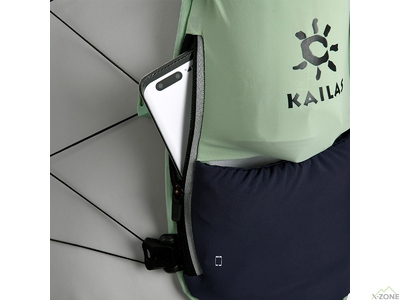 Рюкзак-жилет для трейлраннинга Kailas Fuga Air 8 Ⅳ Trail Running Vest, Fig Green (KA2364003) - фото