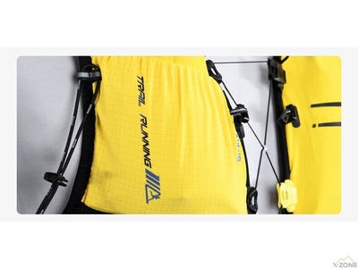 Беговой рюкзак-жилет Kailas Fuga Air 5 II Trail Running Bag, Yellow (KA2254004) - фото