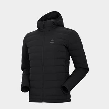 Куртка пуховая Kailas Hooded Down Jacket Men's, Black (KG2343114) - фото