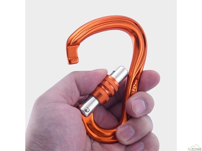 Карабін Kailas Blaze Sg Screw Gate Carabiner, Orange (EC201) - фото