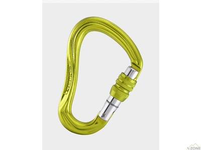 Карабин Kailas Blaze Sg Screw Gate Carabiner, Lime (EC201) - фото