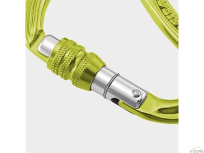 Карабін Kailas Blaze Sg Screw Gate Carabiner, Lime (EC201) - фото