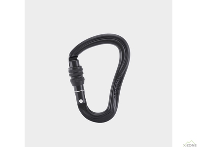 Карабин Kailas Blaze Sg Screw Gate Carabiner, Black (EC201) - фото