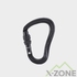 Карабін Kailas Blaze Sg Screw Gate Carabiner, Black (EC201) - фото