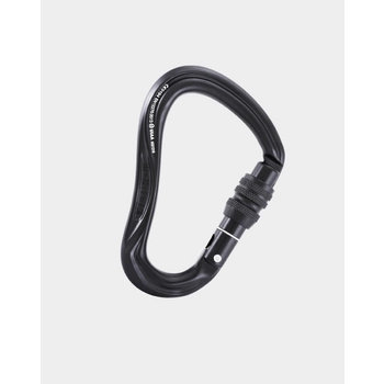 Карабін Kailas Blaze Sg Screw Gate Carabiner, Black (EC201) - фото