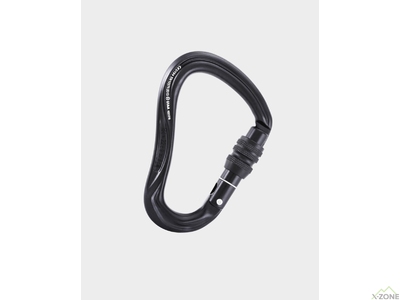 Карабин Kailas Blaze Sg Screw Gate Carabiner, Black (EC201) - фото