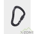 Карабин Kailas Blaze Sg Screw Gate Carabiner, Black (EC201) - фото