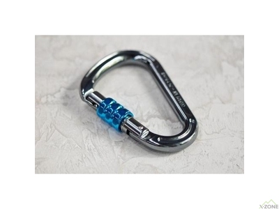 Карабін Kailas Mount HMS Screw Gate Carabiner, Iron Gray (KE210006) - фото