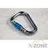 Карабин Kailas Mount HMS Screw Gate Carabiner, Iron Gray (KE210006) - фото