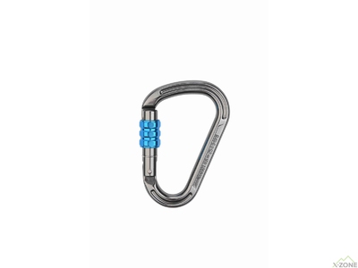 Карабин Kailas Mount HMS Screw Gate Carabiner, Iron Gray (KE210006) - фото