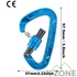 Карабін Kailas Flash Screw Gate Connector, Sky Blue (EC301) - фото