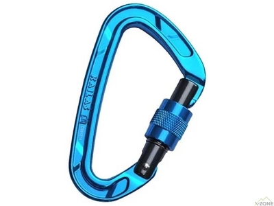 Карабин Kailas Flash Screw Gate Connector, Sky Blue (EC301) - фото