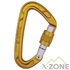 Карабин Kailas Flash Screw Gate Connector, Golden (EC301) - фото