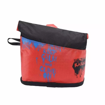 Мешочек для магнезии Kailas V-scale Bouldering Chalk Bag, Orange Red (Graffiti) - фото