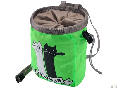 Мешочек для магнезии Kailas Fly Chalk Bag, Sweet Green (Cat) - фото