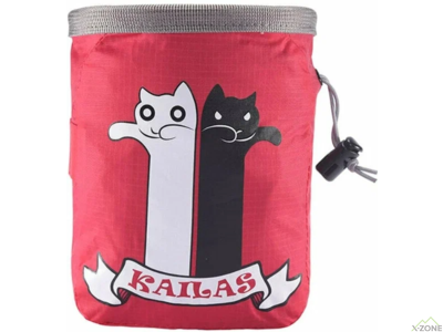 Мешочек для магнезии Kailas Fly Chalk Bag, Azalea Red (Cat) - фото