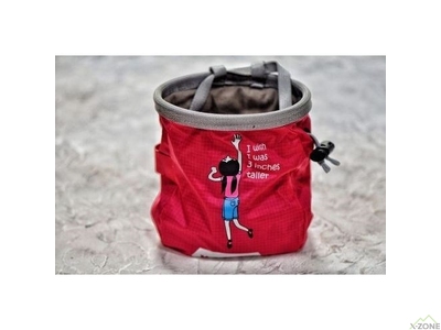 Мешочек для магнезии Kailas Fly Chalk Bag, Azalea Red (Girl) - фото