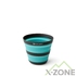 Чашка складная Sea to Summit Frontier UL Collapsible Cup, Aqua Sea Blue (STS ACK038021-040203) - фото