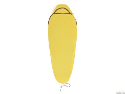 Вкладиш в спальник Sea to Summit Reactor Sleeping Bag Liner 216 см, Sulfur Yellow (STS ASL031061-190906) - фото