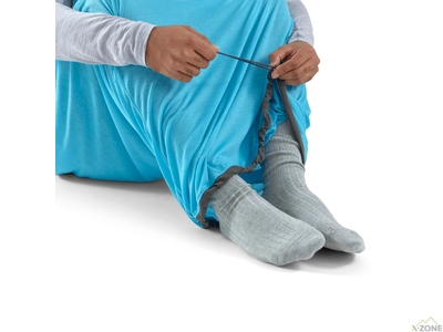 Вкладиш в спальник Sea to Summit Breeze Sleeping Bag Liner 198 см, Tile-Blue (STS ASL031081-191606) - фото